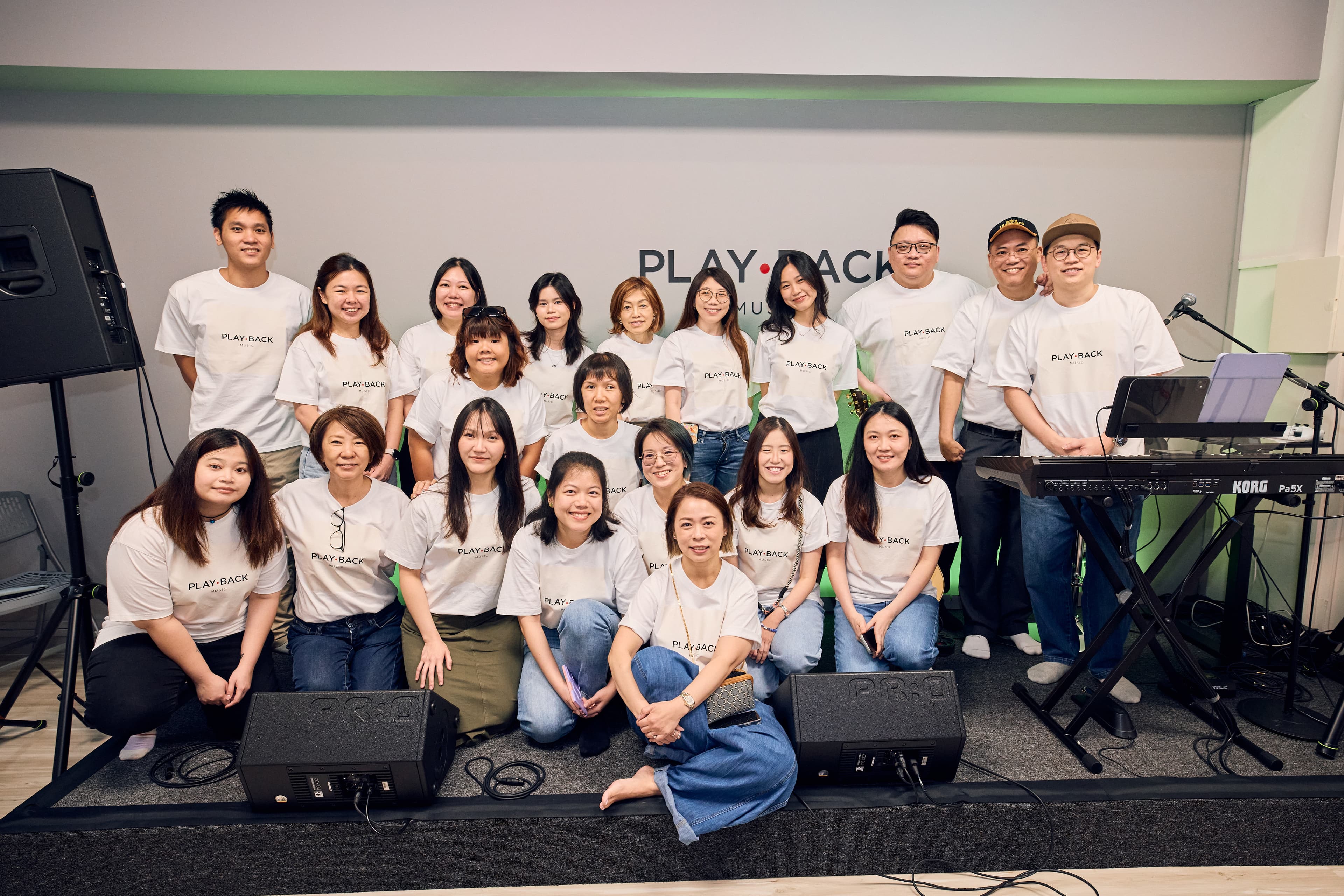 Playback Music community group photo